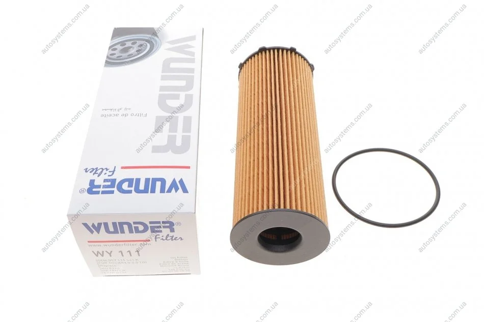 Фільтр масляний Audi A4/A6/A8/Q7 2.7-4.2 TDI 03- Wunder-filter WY 111 (фото 1)