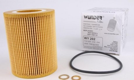 Фільтр масляний BMW 95- Wunder-filter WY 202