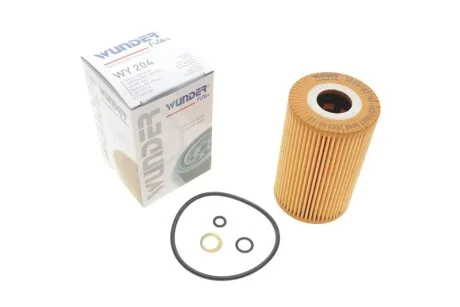 Фільтр масляний BMW 3 (E36) 1.6/1.8/1.9 95- Wunder-filter WY 204