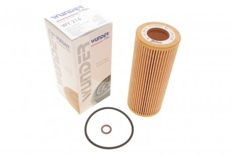 Фільтр масляний BMW 3 (E46)/ 5 (E60/E61) 2.0 D 03-- Wunder-filter WY 216