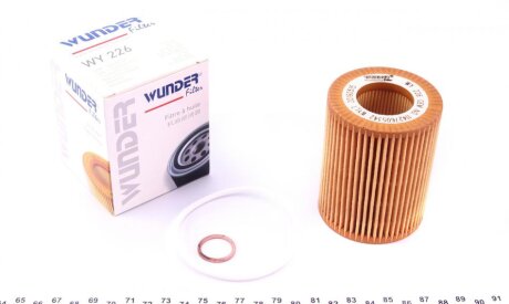 Фільтр масляний BMW 3 (F30/F31) 316/320i12- Wunder-filter WY 226