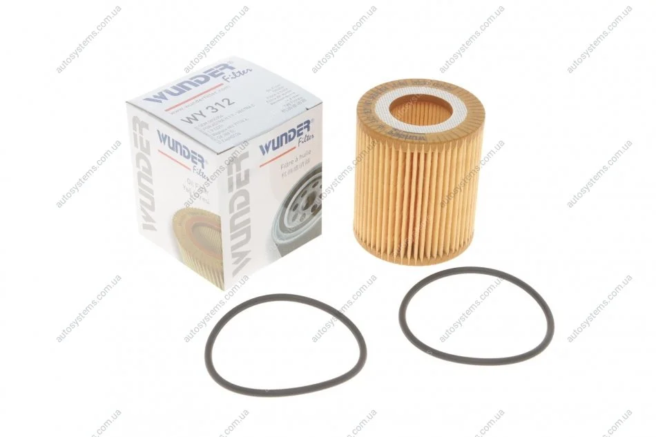 Фільтр масляний Opel Astra H 1.9CDTi 05- Wunder-filter WY 312 (фото 1)