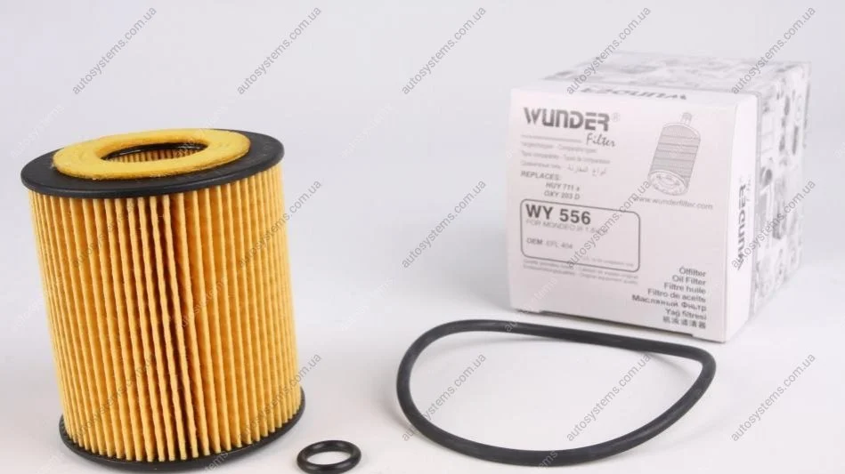 Фільтр масляний Mazda 3/6 2.3 02- Wunder-filter WY 556 (фото 1)
