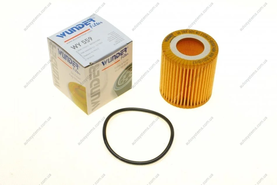 Фільтр масляний Ford Ranger 2.2/3.2TDCi 11- Wunder-filter WY 559 (фото 1)