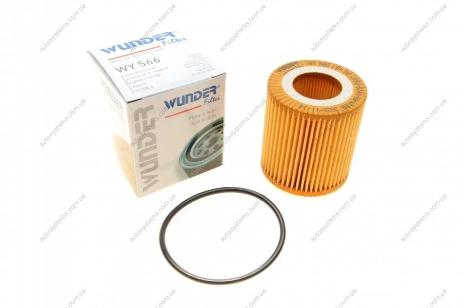 Фільтр масляний Citroen Berlingo/Jumpy/Peugeot Expert/Partner 1.5 BlueHDi 15- Wunder-filter WY 566 (фото 1)