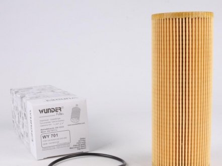 Фільтр масляний MB (W124 280E/W124 300-24V) 89- Wunder-filter WY 701