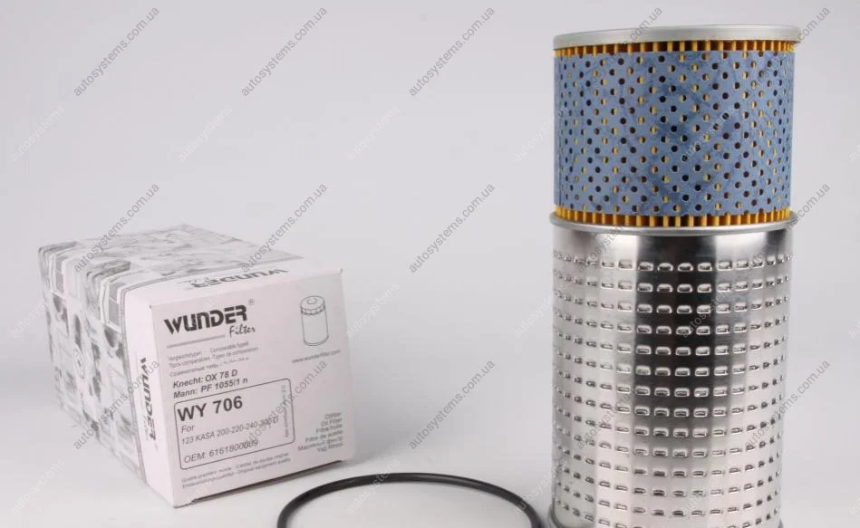 Фільтр масляний MB OM616-617 Wunder-filter WY 706 (фото 1)