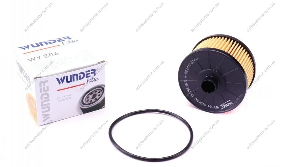 Фільтр масляний Renault 1.2TCe 12- Wunder-filter WY 804 (фото 1)