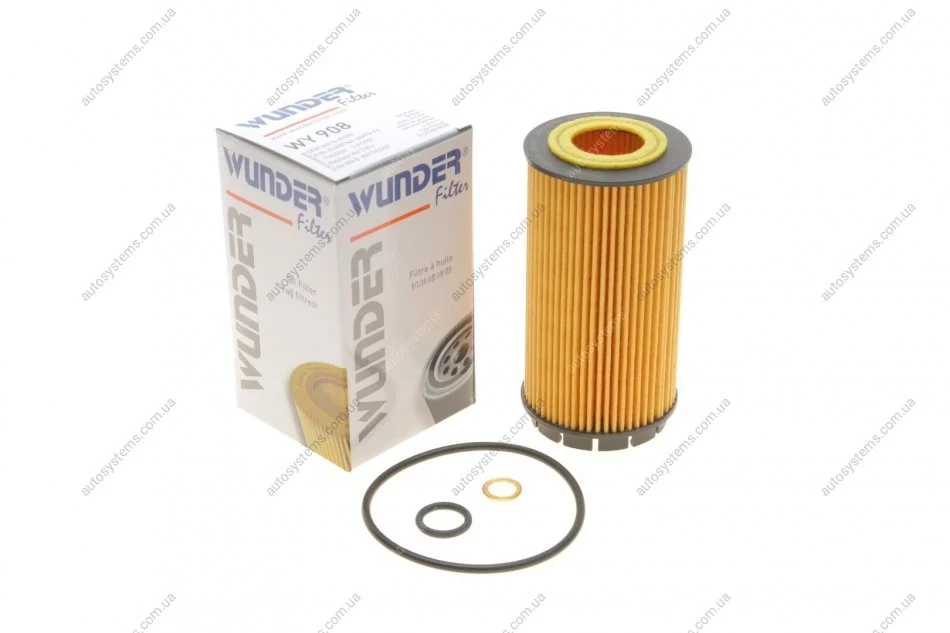 Фільтр масляний Hyundai Tucson/Kia Sportage 2.0 CRDi 04- Wunder-filter WY 908 (фото 1)