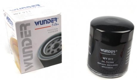 Фільтр масляний Toyota Land Cruiser 3.0D-4D Wunder-filter WY 911