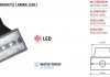 Фонарь(гирлянда) габаритный белый LED диодный резиновый крепеж YÜCEPLAST YP-03LW (фото 1)