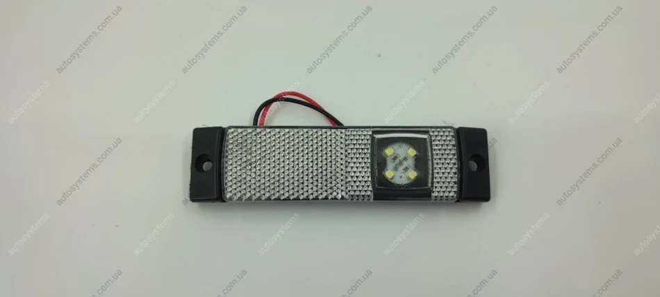 Ліхтар габаринтний діод LED білий без кронштейна. YÜCEPLAST YP-139W (фото 1)