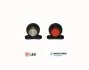 Ліхтар габарит ріг діод LED 12/24 короткий "міні" L/R YÜCEPLAST YP-141 (фото 1)