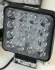 81251036060 Фара робоча ліхтар прожектор 107x107 LED на 16 діодів (алюмінієвий корпус / 24V) 81251036068 YÜCEPLAST YP-169 (фото 1)