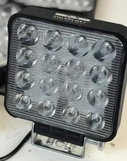 81251036060 Фара рабочая фонарь прожектор 107x107 LED на 16 диодов (алюминиевый корпус / 24V) 81251036068 YÜCEPLAST YP-169