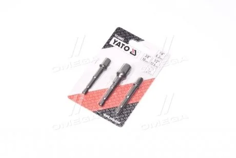 Держатели-адаптер головок 1/4" 1/4" 3/8" YATO YT04685