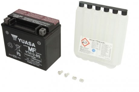 Аккумулятор YUASA YTX12-BS YUASA (фото 1)