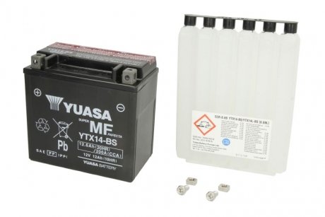 Аккумулятор YUASA YTX14-BS YUASA