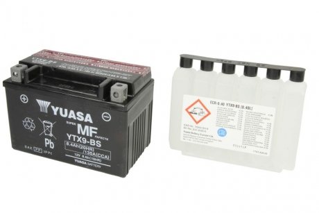 Аккумулятор YUASA YTX9-BS YUASA (фото 1)
