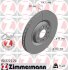 Диск гальмівний Coat Z ZIMMERMANN 110222220 (фото 1)