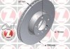 Диск гальмівний (передній) BMW 5 (E39) 96- (324x30) (з покриттям) (вент.) ZIMMERMANN 150.1296.20 (фото 2)
