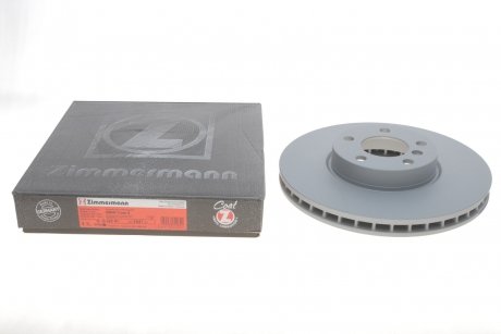 Диск гальмівний (передній) BMW X5 (E70) 06-13/X6 (E71/E72) 07-14 (332x30) (з покриттям) (вентильований) ZIMMERMANN 150.3447.20 (фото 1)