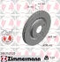 Диск тормозной Coat Z ZIMMERMANN 200252720 (фото 7)