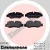 Колодки гальмівні (задні) MB Vito (W447) 14- (Brembo) ZIMMERMANN 22101.185.1 (фото 2)