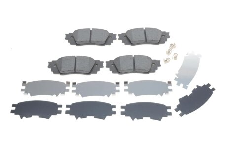 Колодки гальмівні (задні) Toyota C-HR 16--/Rav4 18-/Lexus RX 15- (Akebono) ZIMMERMANN 22434.145.2