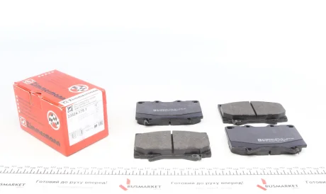 Колодки гальмівні (передні) Toyota Land Cruiser 90-07- (Sumitomo) ZIMMERMANN 23524.175.1