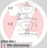 Колодки гальмівні (передні) Audi A4/A6/A8 02- (Ate-Teves) (з датчиками) ZIMMERMANN 23763.200.1 (фото 2)