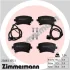 Колодки тормозные дисковые, к-кт ZIMMERMANN 238831751 (фото 2)