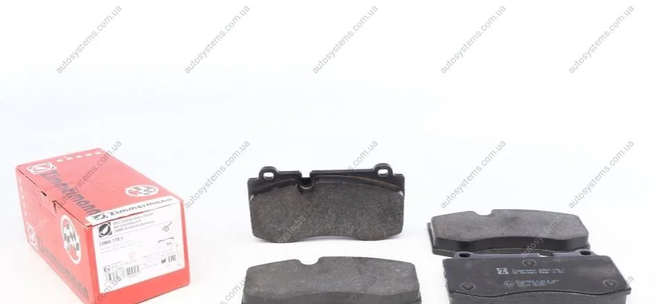 Колодки тормозные дисковые, к-кт ZIMMERMANN 239601751 (фото 1)