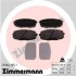 Колодки тормозные дисковые, к-кт ZIMMERMANN 239661651 (фото 2)