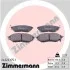 Колодки гальмівні (передні) Subaru Forester 13-/Legacy 03-09 (Sumitomo) ZIMMERMANN 24222.175.1 (фото 5)