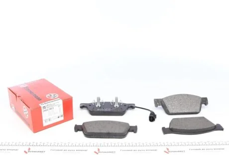 Колодки гальмівні (передні) VW T5 03-/T6 15- (Ate) (з датчиком) ZIMMERMANN 24623.180.2