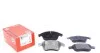 Колодки гальмівні (передні) Renault Megane III/Laguna III/Scenic III 1.5dCi/2.0dCi 07- (Ate-Teves) ZIMMERMANN 24710.180.1 (фото 1)