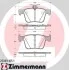 Колодки гальмівні (задні) VW Golf/Passat/Tiguan/Touran 1.0-2.0 TDI 12- (Ate) ZIMMERMANN 25009.165.1 (фото 7)