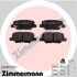 Колодки гальмівні (задні) Mitsubishi Outlander III/Mazda 6 12- (Akebono) ZIMMERMANN 25688.150.1 (фото 2)