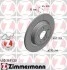 Диск тормозной Coat Z ZIMMERMANN 400369120 (фото 1)