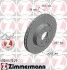 Диск гальмівний (передній) MB Vito (W639) 03- (300x28) (з покриттям) (вентил.) ZIMMERMANN 400.6472.20 (фото 6)