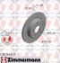 Диск гальмівний Coat Z ZIMMERMANN 430264320 (фото 1)
