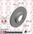 Диск гальмівний Coat Z ZIMMERMANN 590258620 (фото 2)
